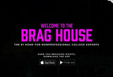 The Brag House app welcome screen